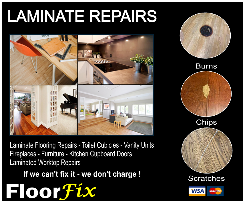 Laminate repairs in Cleveland, North Yorkshire and County Durham