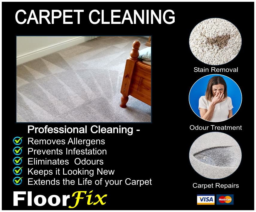 Carpet cleaning in the Redcar and Guisborough area