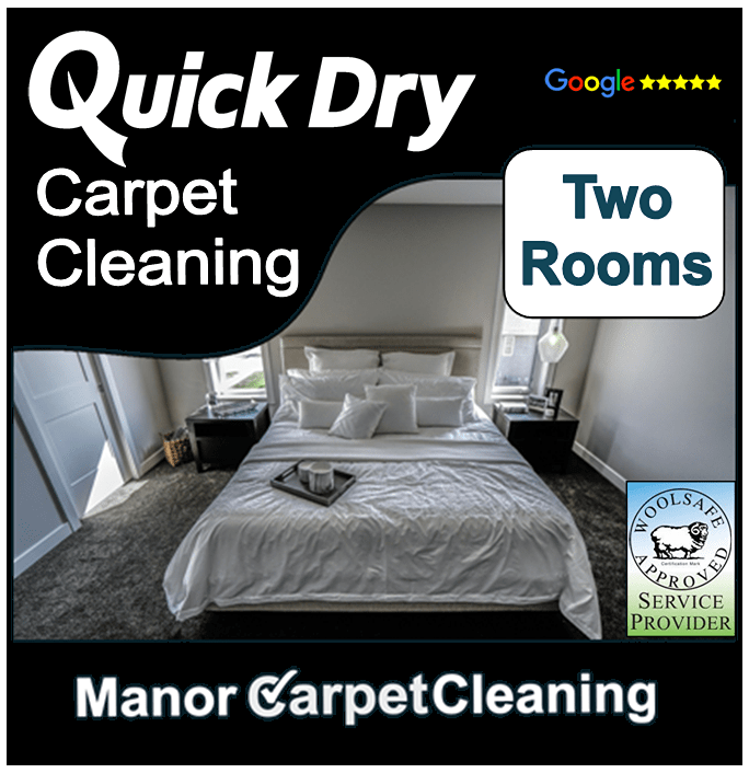 Two rooms carpet cleaning book online