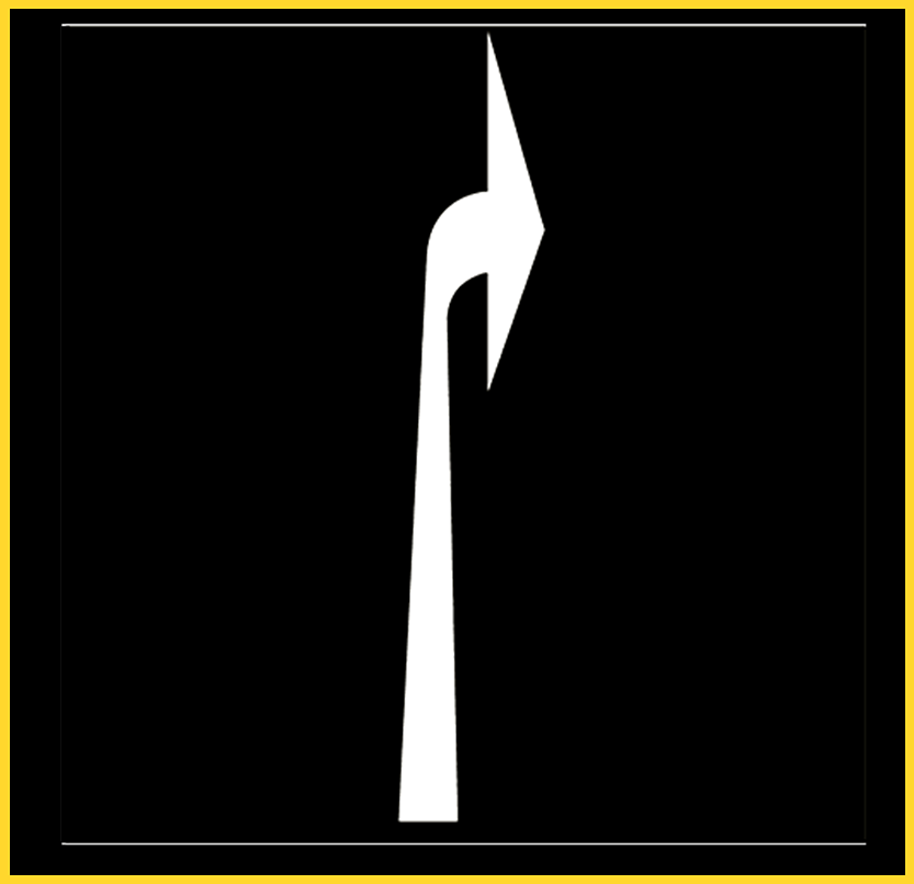 Arrow right painted sign