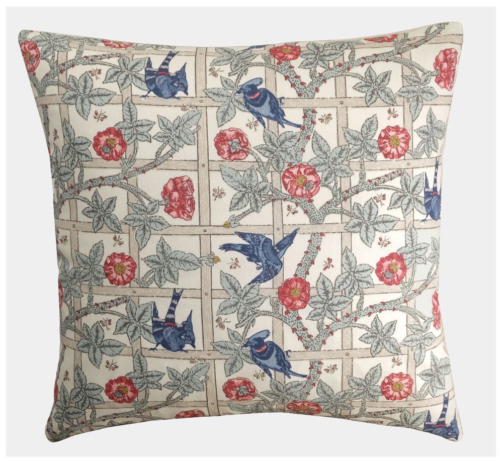 William Morris 'Trellis' Cushion Cover 