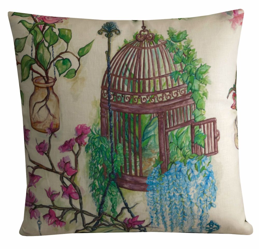 Osborne and Little Hanging Garden Cushion Cover (40x40cm)