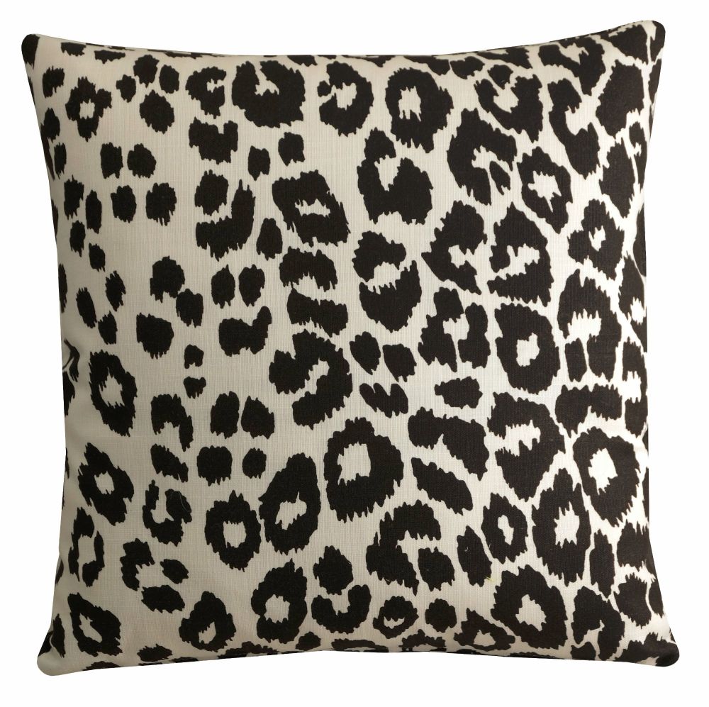 Schumacher Iconic Leopard Cushion Cover - Indoor/Outdoor Pillow