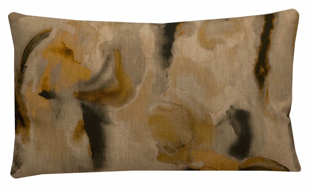 Zoffany Water Iris Linen Lumbar Cushion Cover (30x50cm)