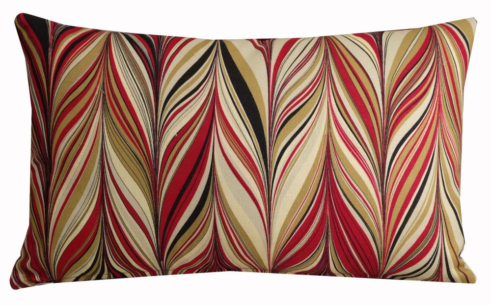 Mary Macdonald Schumacher Firenze Cushion Cover - Ruby (30x50cm)
