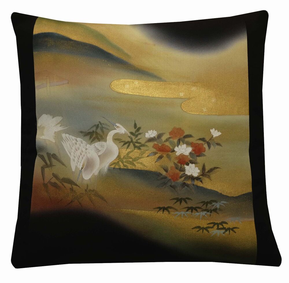 Heron Cushion Cover (43x43cm)
