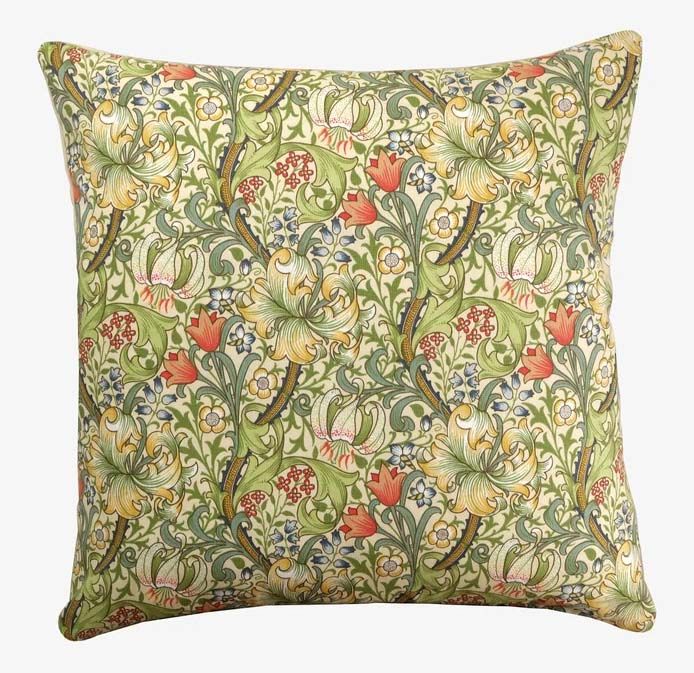 William Morris Golden Lily Cushion Cover - Various Sizes