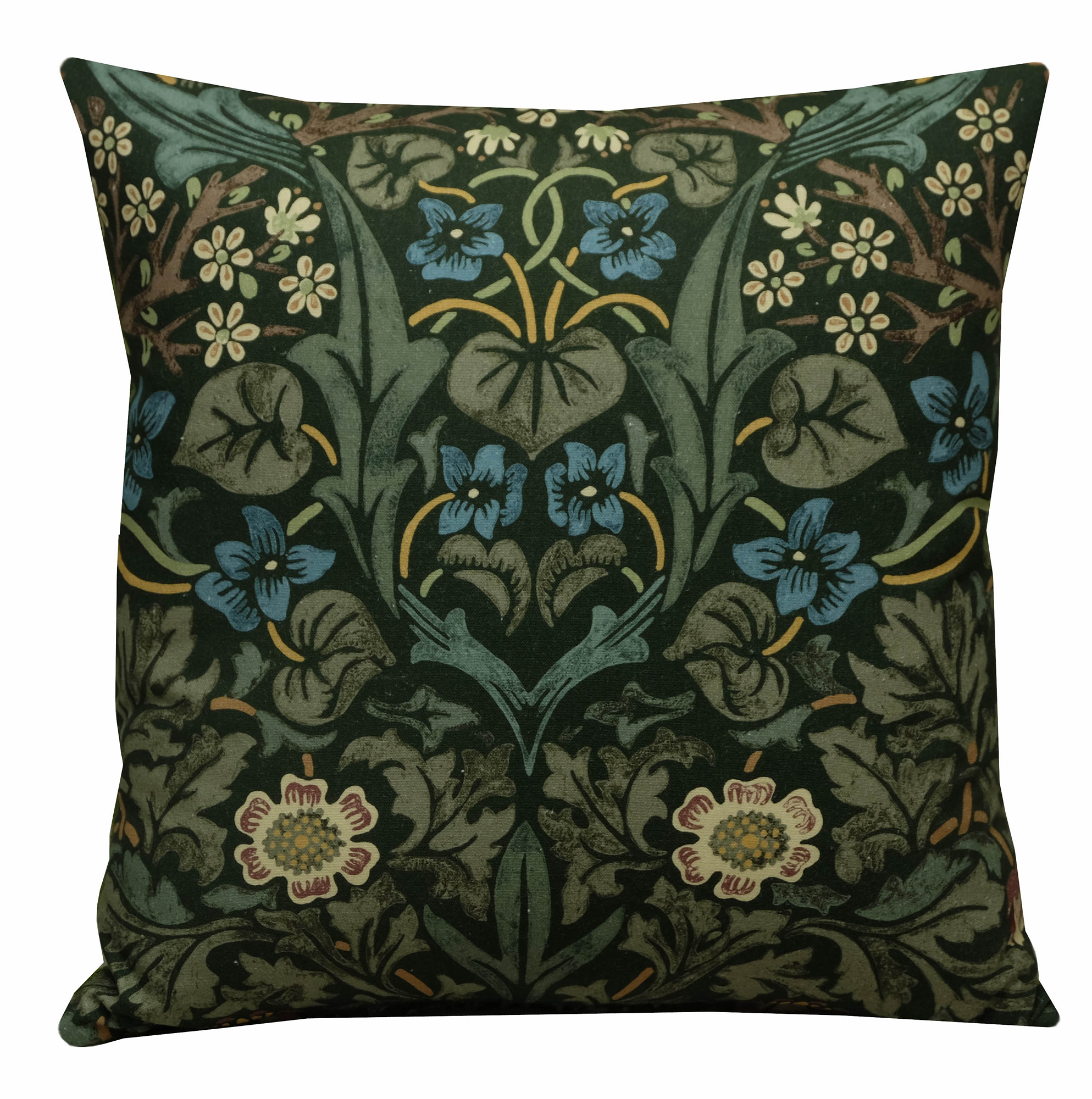 William Morris Blackthorn cushion cover