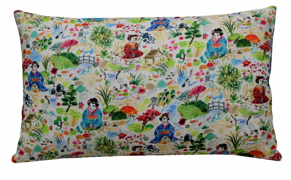 Japanese Garden Cushion Cover