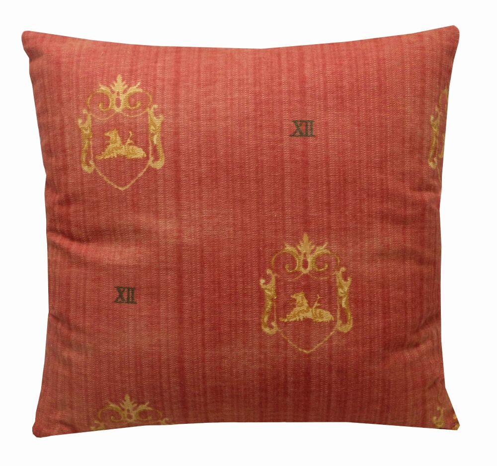 Andrew Martin Lionheart Cushion Cover - Terracotta (45x45cm)