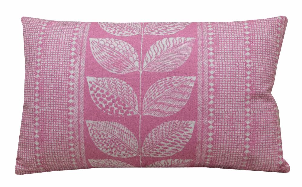 Laura Ashley Woodblock Leaves Cushion Cover (30x50cm)