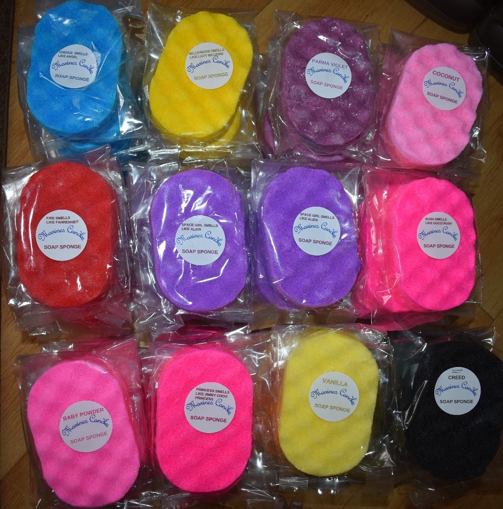 LONG LASTING SOAP SPONGES £4.50