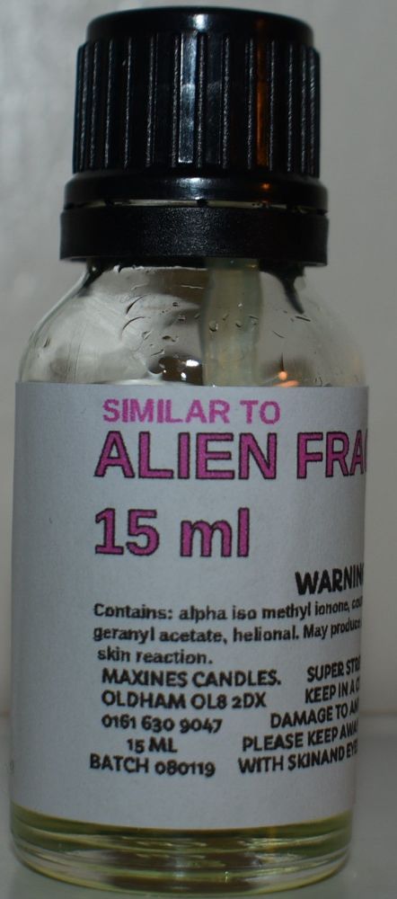 ALIEN (SIMILAR TO) DESIGNER DIFFUSER  FRAGRANCE OIL 15 ML