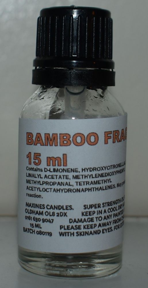 BAMBOO (SIMILAR TO) DESIGNER FRAGRANCE  DIFFUSER OIL 15ml