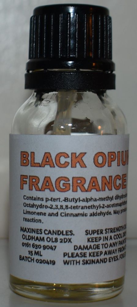 BLACK OPIUM (SIMILAR TO) DESIGNER FRAGRANCE DIFFUSER OIL 15ml