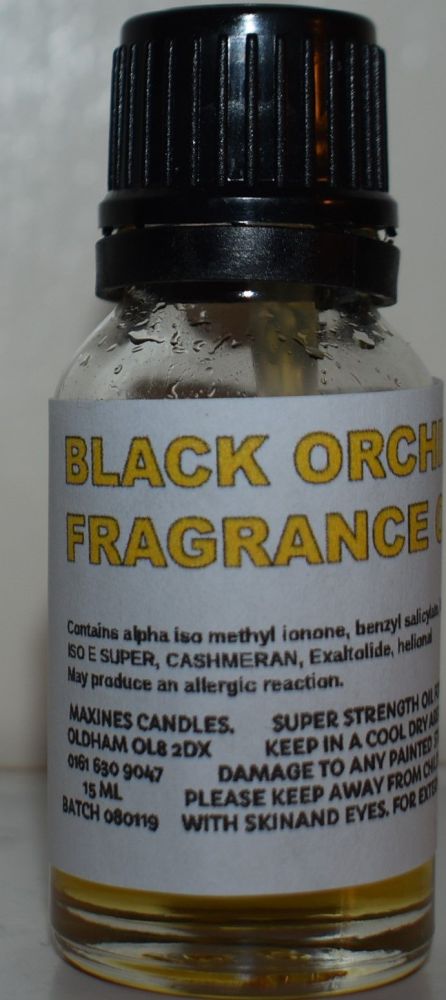 BLACK ORCHID (SIMILAR TO) DESIGNER FRAGRANCE  DIFFUSER OIL 15ml
