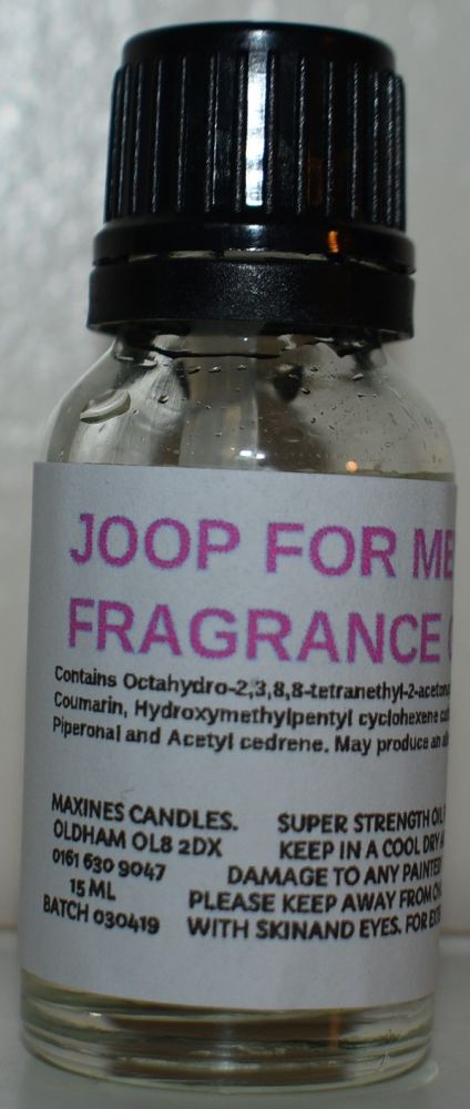 JOOP FOR MEN (SIMILAR TO) DESIGNER FRAGRANCE  DIFFUSER OIL 15ml