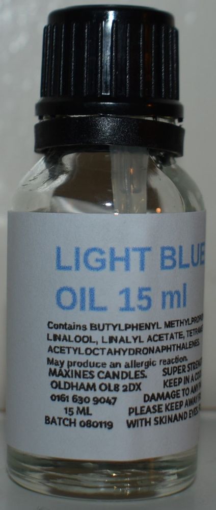 LIGHT BLUE (SIMILAR TO DESIGNER FRAGRANCE  DIFFUSER OIL 15ml