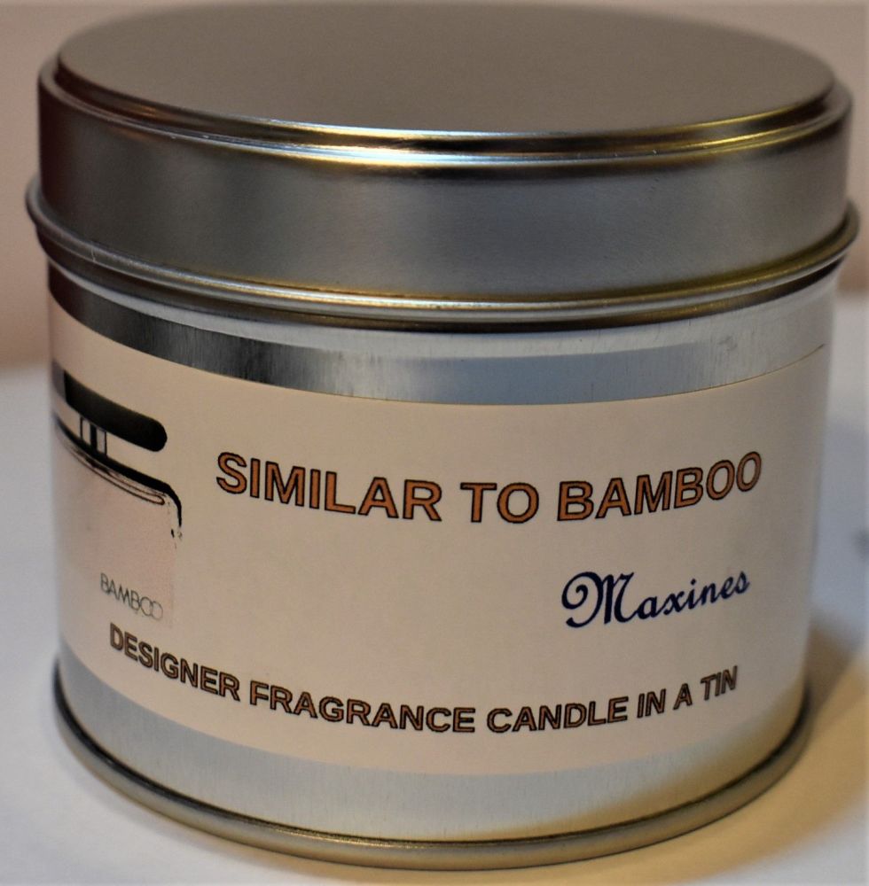 (SIMILAR TO) BAMBOO CANDLE IN A TIN 200g