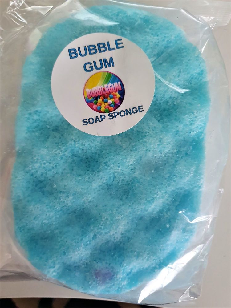 BUBBLE GUM SOAP SPONGE