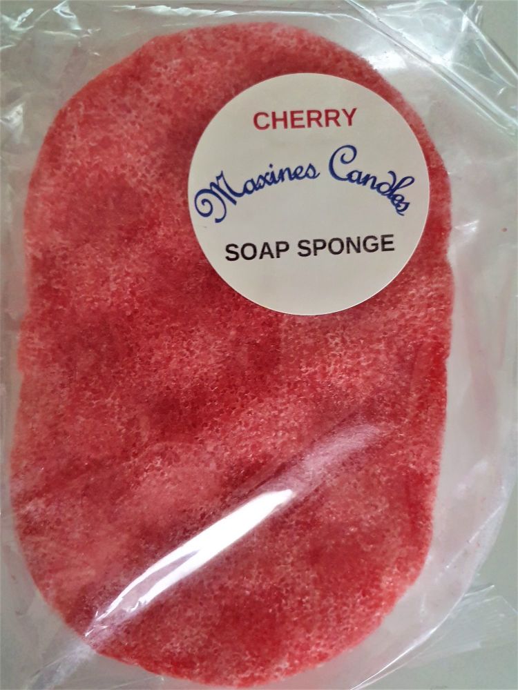 CHERRY SOAP SPONGE
