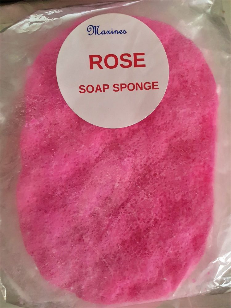 ROSE SOAP SPONGE