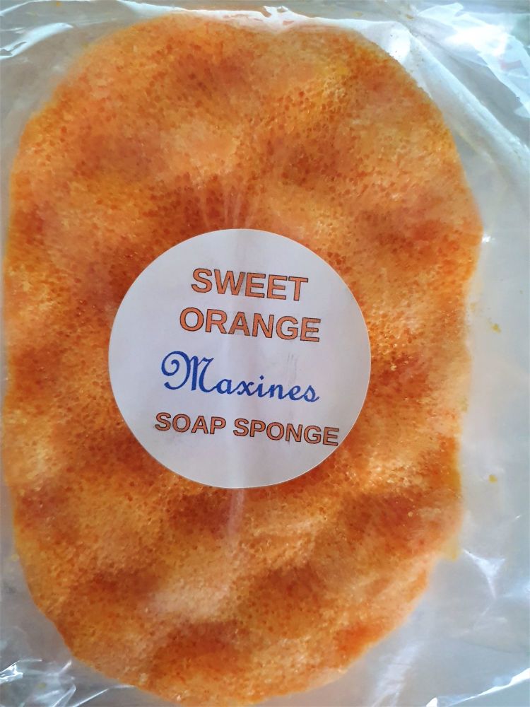 SWEET ORANGE BATH SPONGE