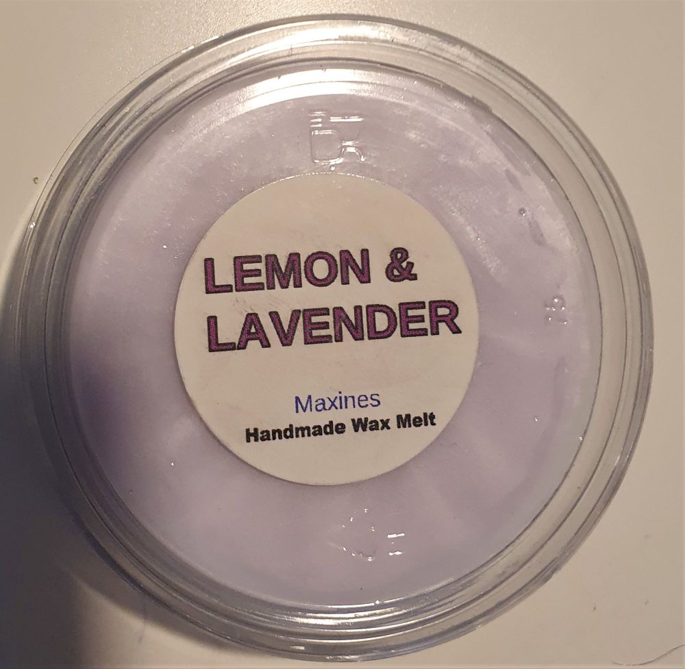 LEMON & LAVENDER  AROMATHERAPY WAX MELT