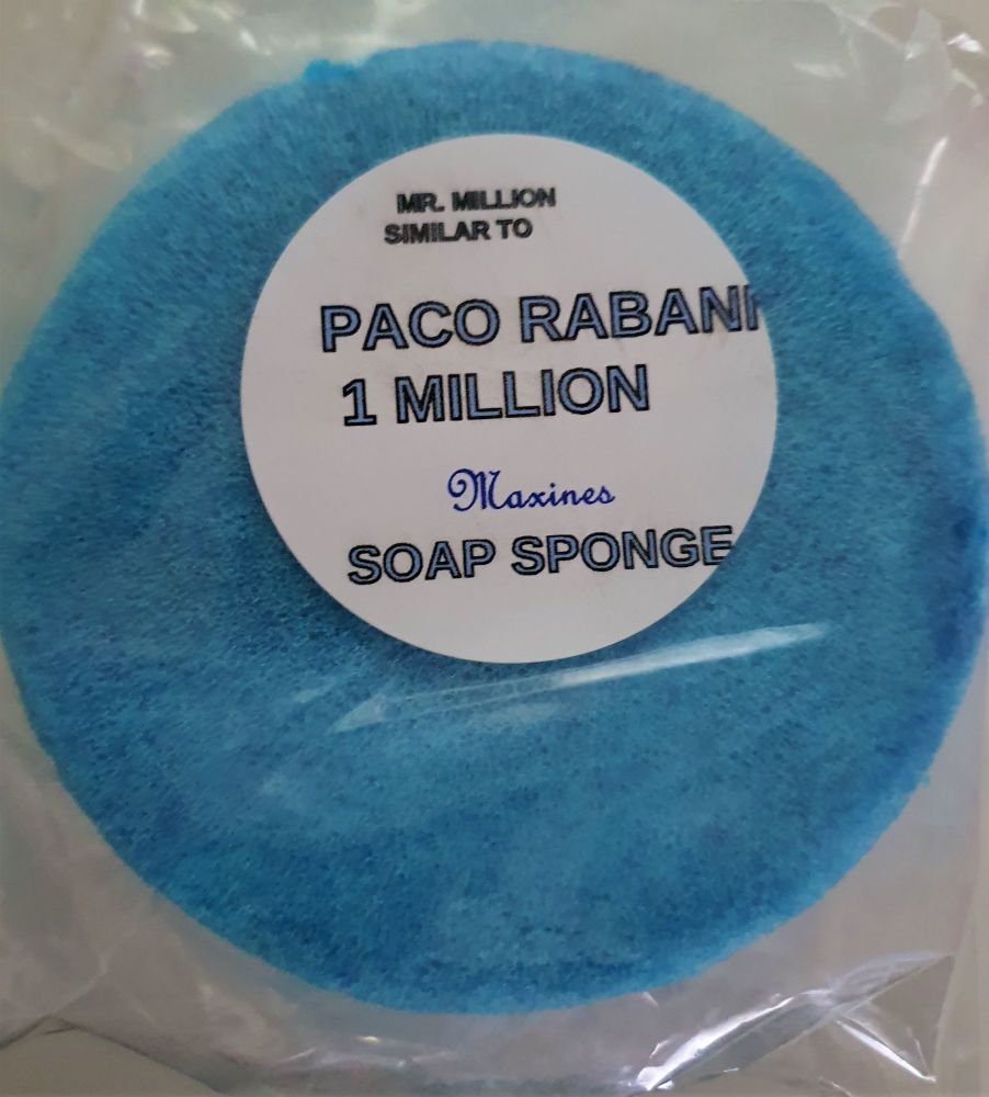 ONE MILLION  ROUND SOAP SPONGE FOR EASIER GRIP