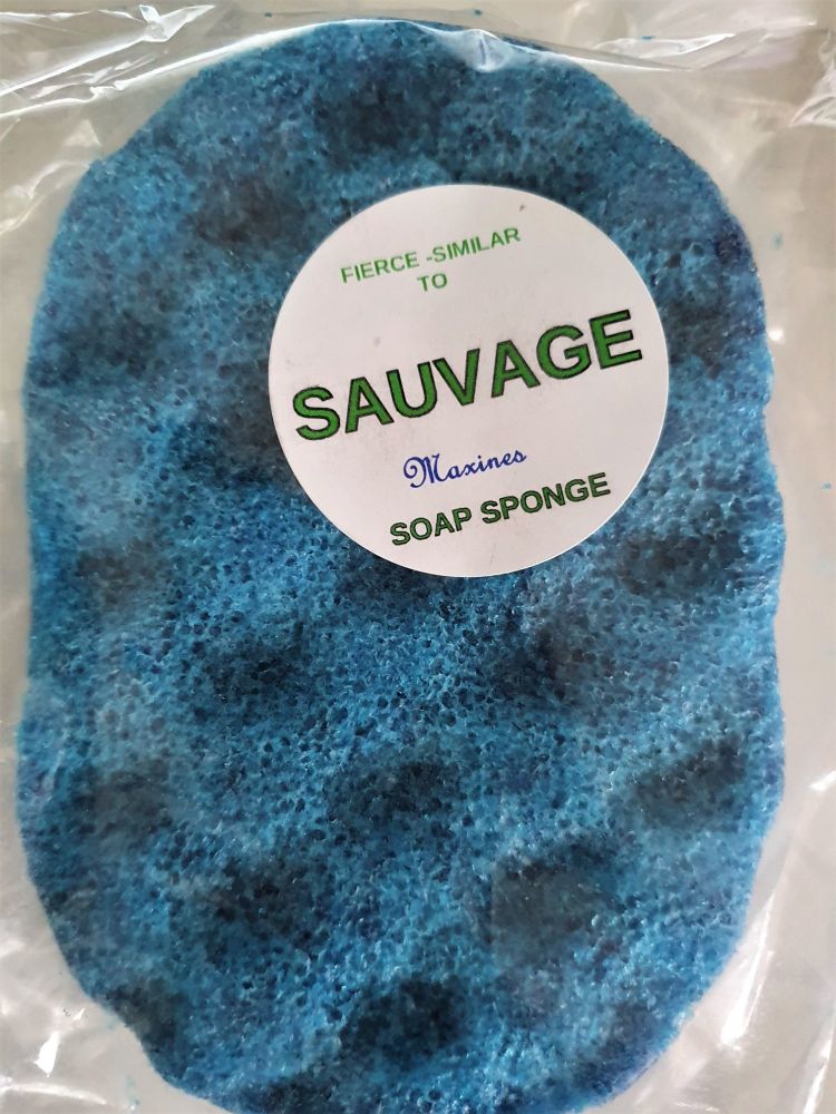 SAUVAGE  SOAP SPONGE   (SIMILAR TO )New Product