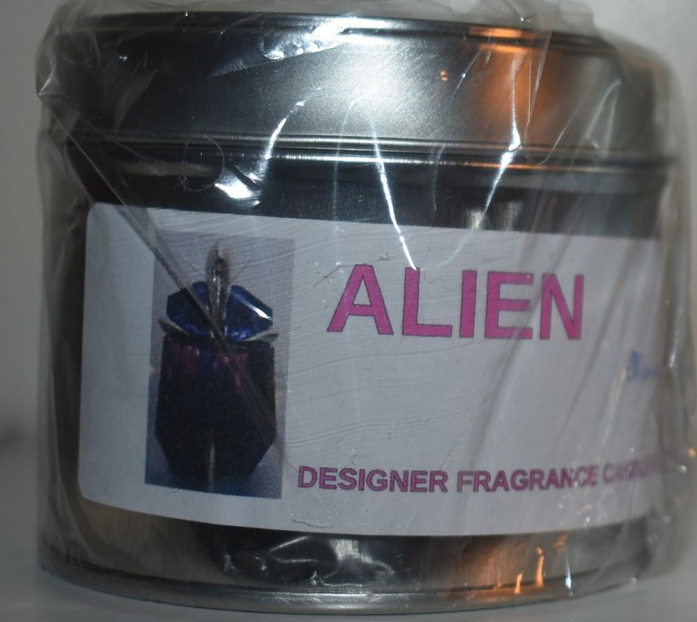SIMILAR TO ALIEN CANDLE IN A TIN