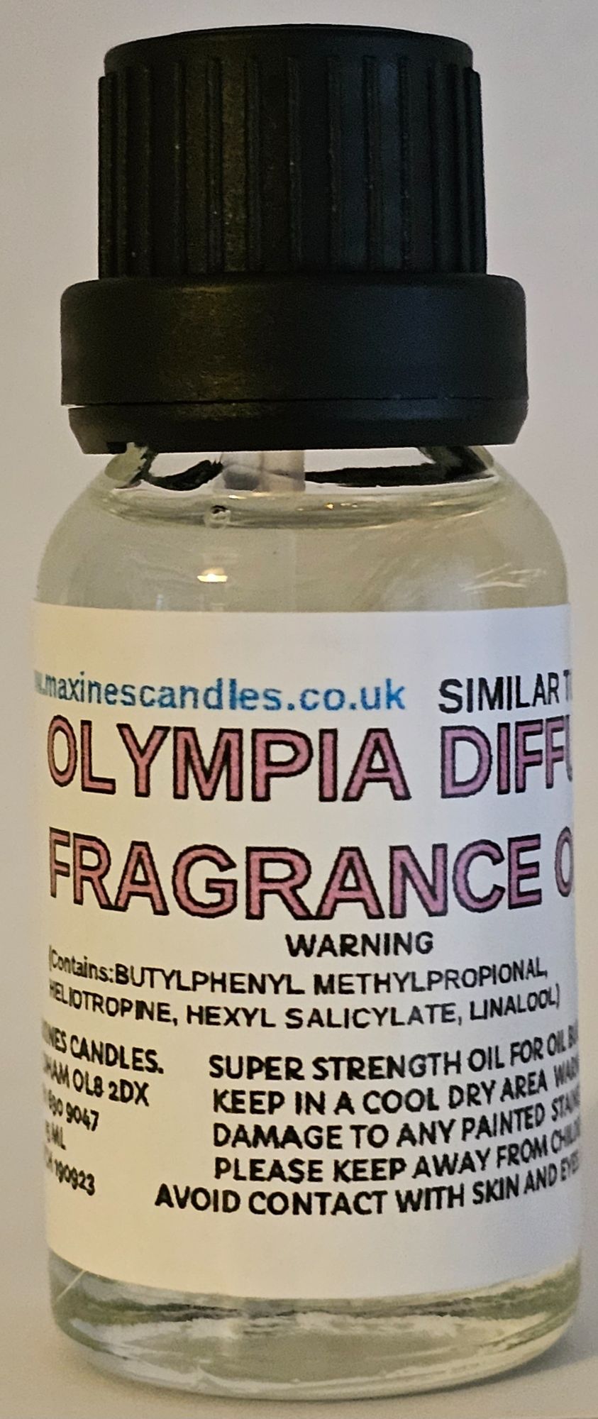 OLYMPIA (SIMILAR TO) DESIGNER DIFFUSER FRAGRANCE OIL 15 ML