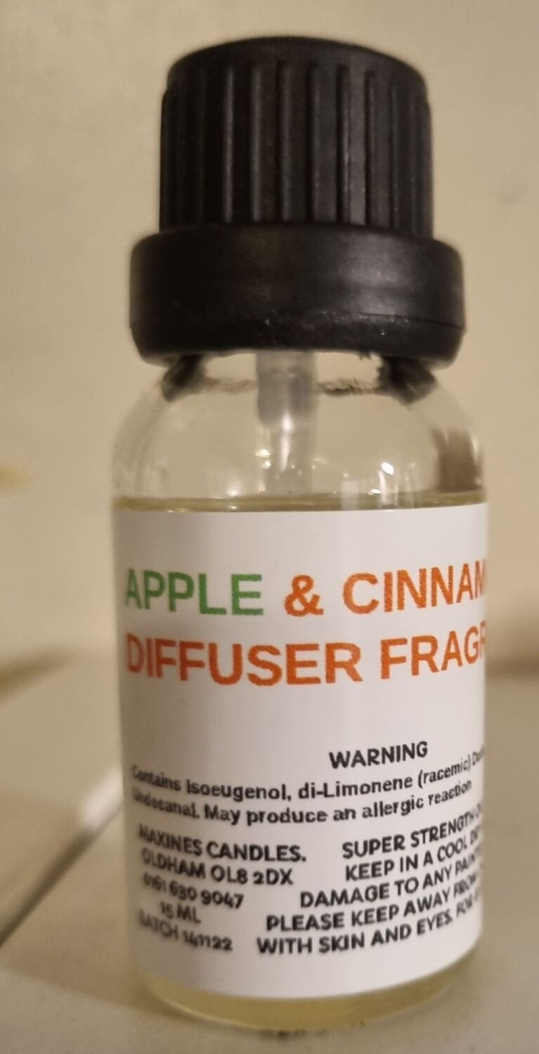 CINNAMON APPLE DIFFUSER FRAGRANCE OIL