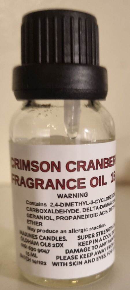 CRIMSON CRANBERRY  DIFFUSER FRAGRANCE OIL