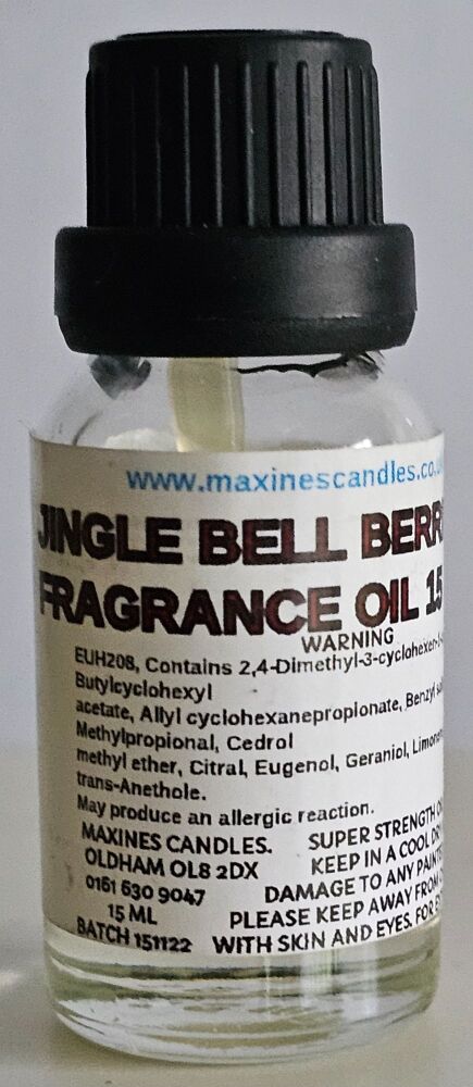 JINGLE BELL BERRIES DIFFUSER FRAGRANCE OIL 15ml