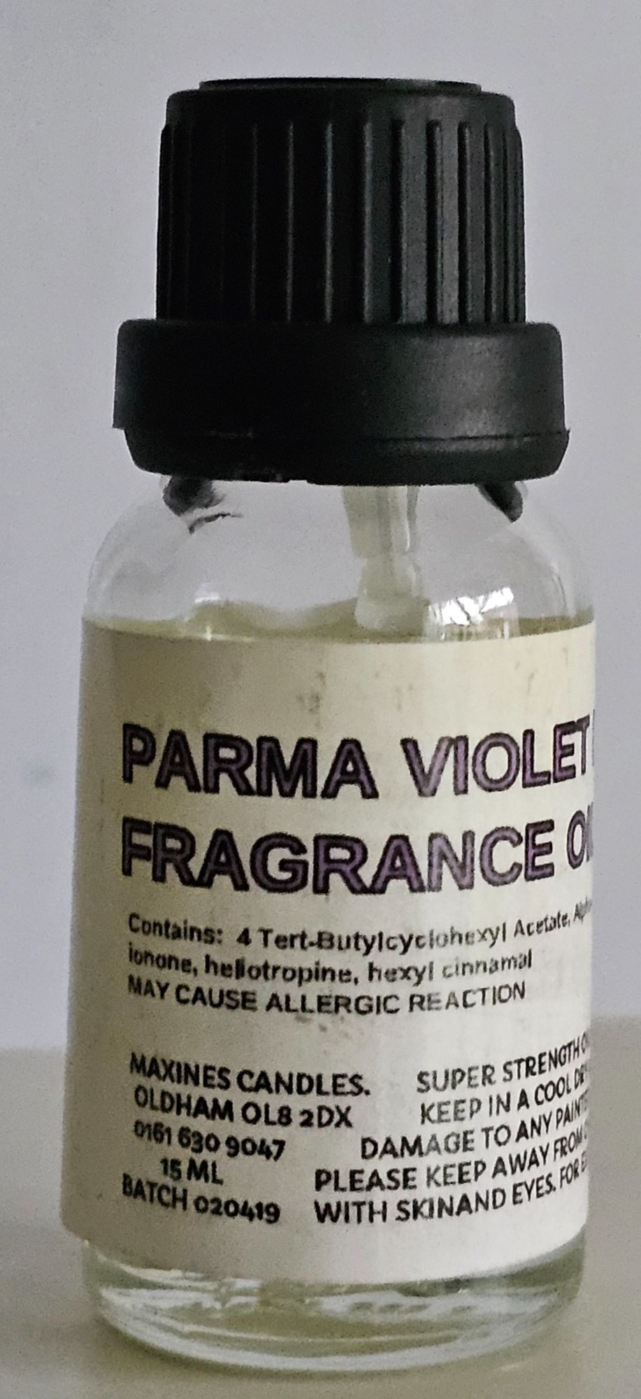 PARMA VIOLET DIFFUSER FRAGRANCE OIL 15ml