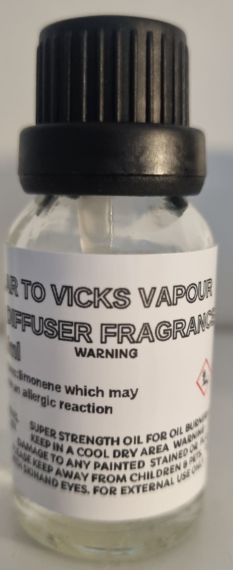 VICKS VAPOUR RUB DIFFUSER FRAGRANCE OIL 15ml