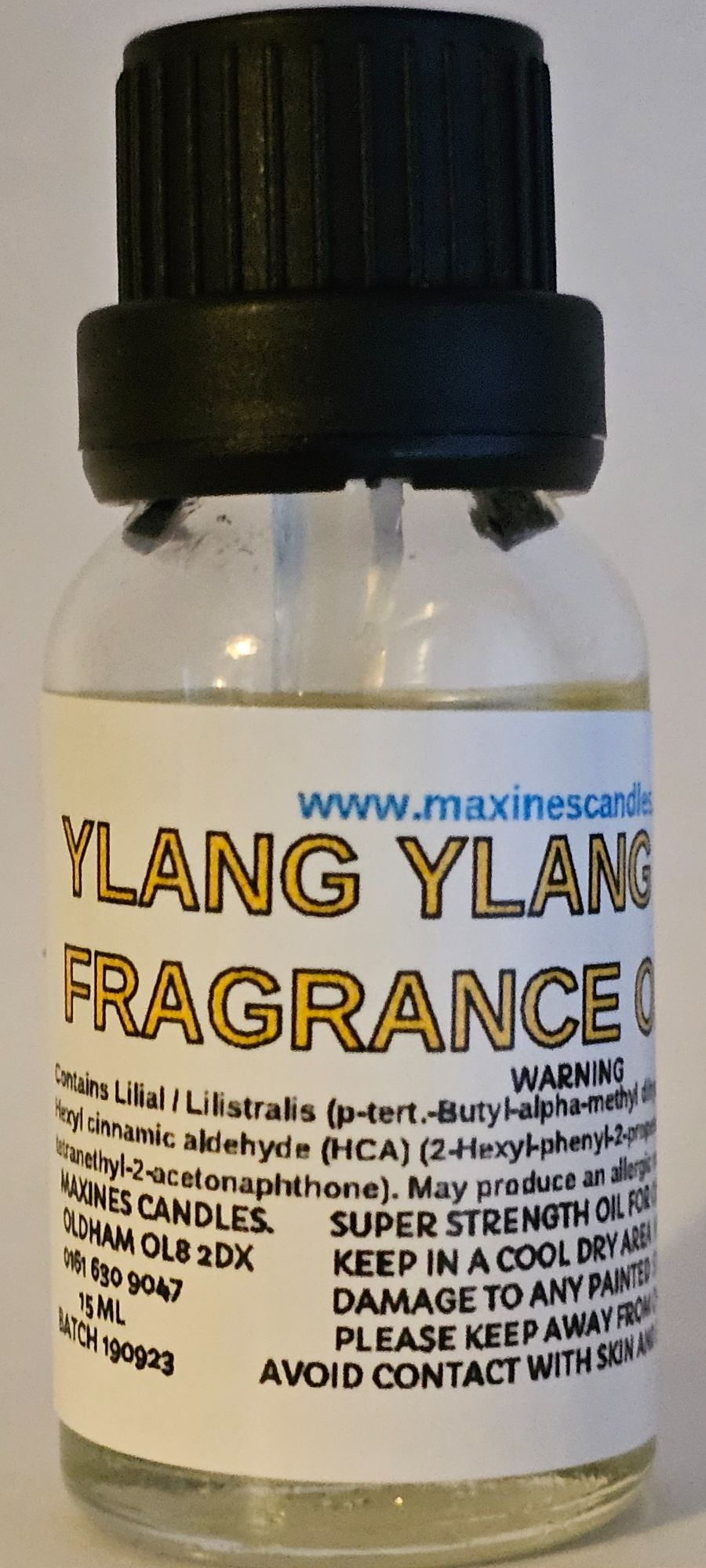 YLANG YLANG DIFFUSER FRAGRANCE OIL 15ml