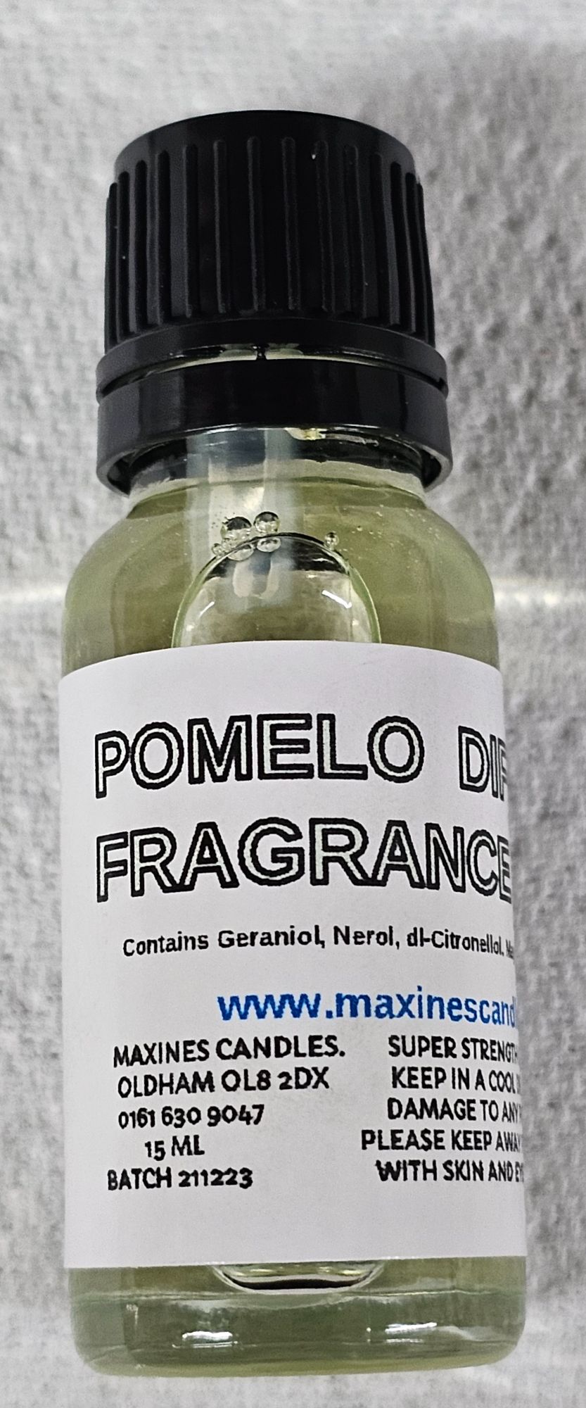 POMELO DIFFUSER FRAGRANCE OIL 15ml