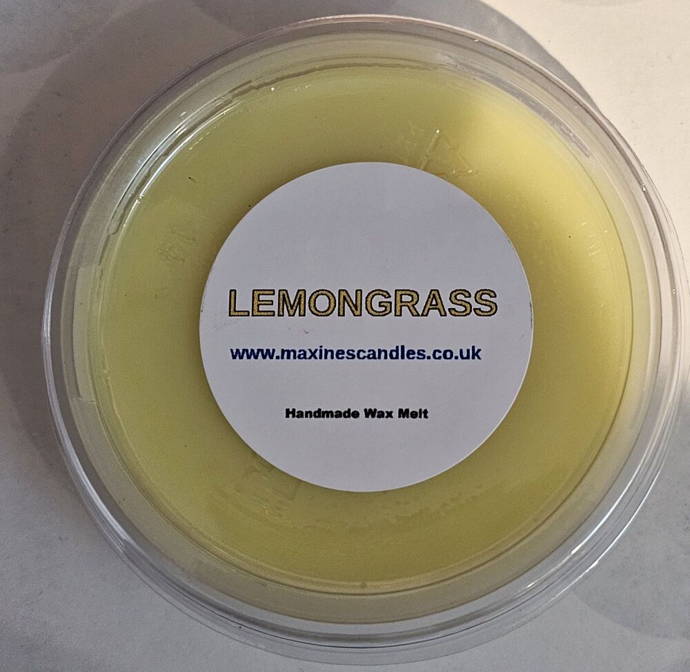 LEMONGRASS AROMATHERAPY WAX MELT £1.50
