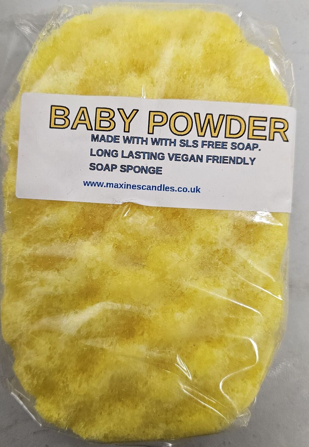 BABY POWDER SOAP SPONGE