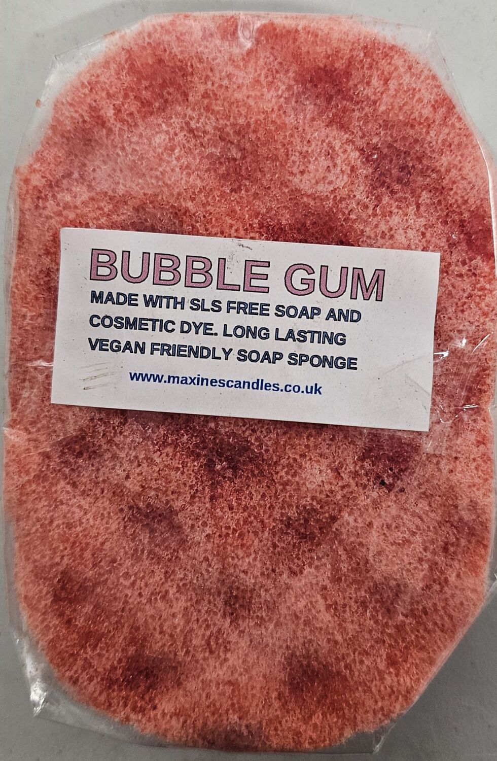 BUBBLE GUM SOAP SPONGE