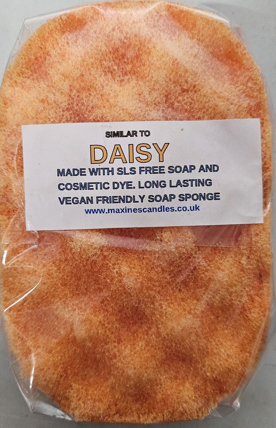 DAISY  SOAP SPONGE (SIMILAR TO )