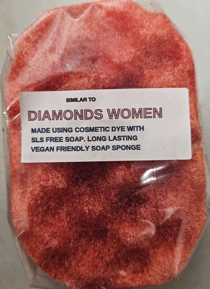 DIAMONDS WOMEN SOAP SPONGE  (SIMILAR TO )