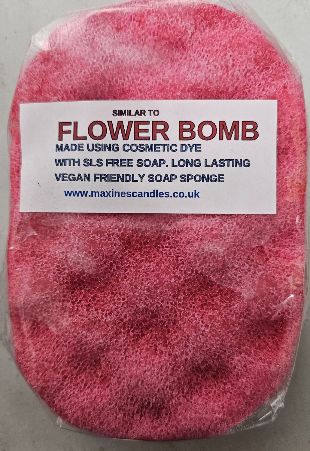 FLOWER BOMB SOAP SPONGE  (SIMILAR TO )