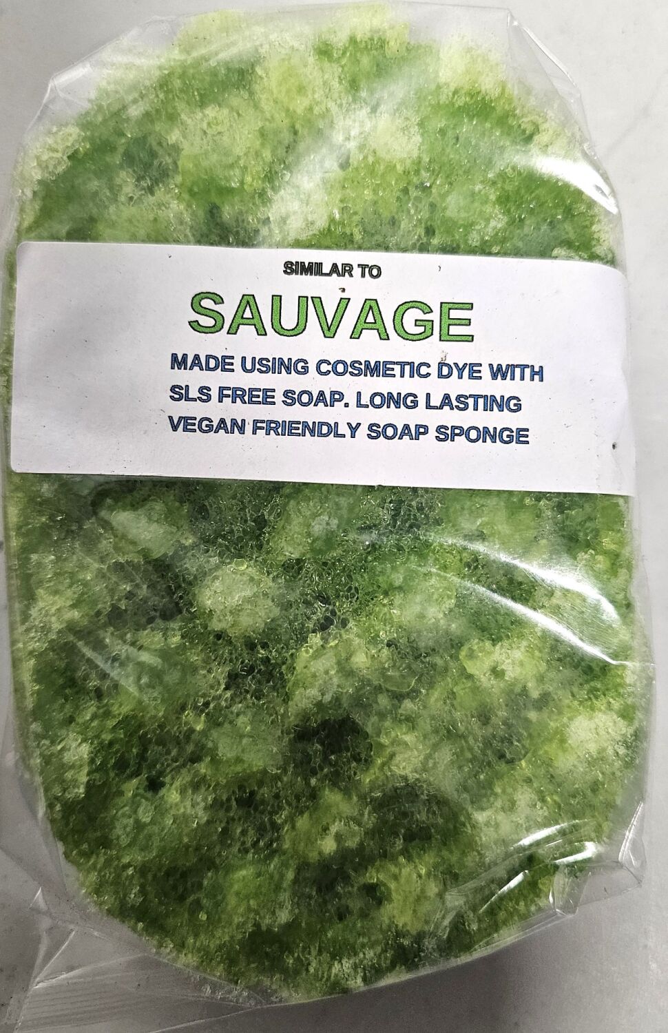 SAUVAGE  SOAP SPONGE   (SIMILAR TO )