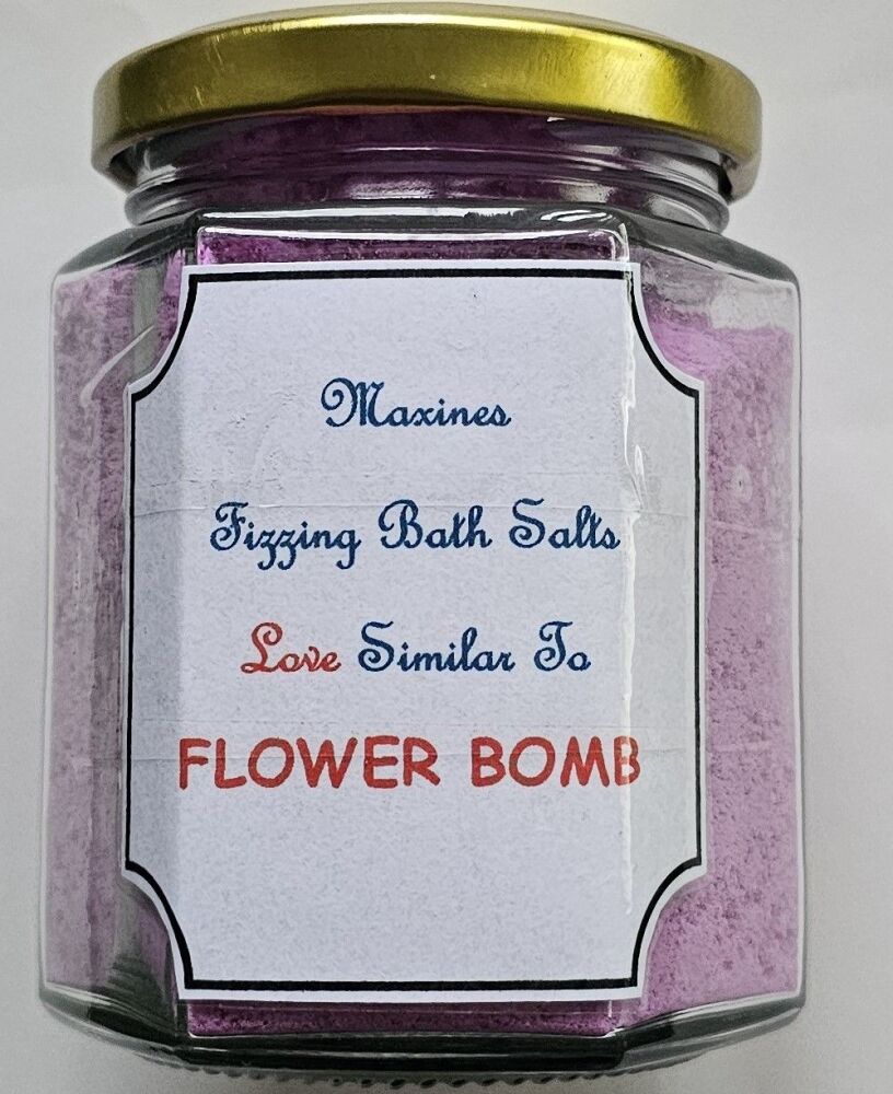 SIMILAR TO FLOWER BOMB FIZZING BATH SALTS 190G