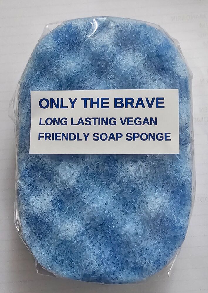 ONLY THE BRAVE SOAP SPONGE  (SIMILAR TO )