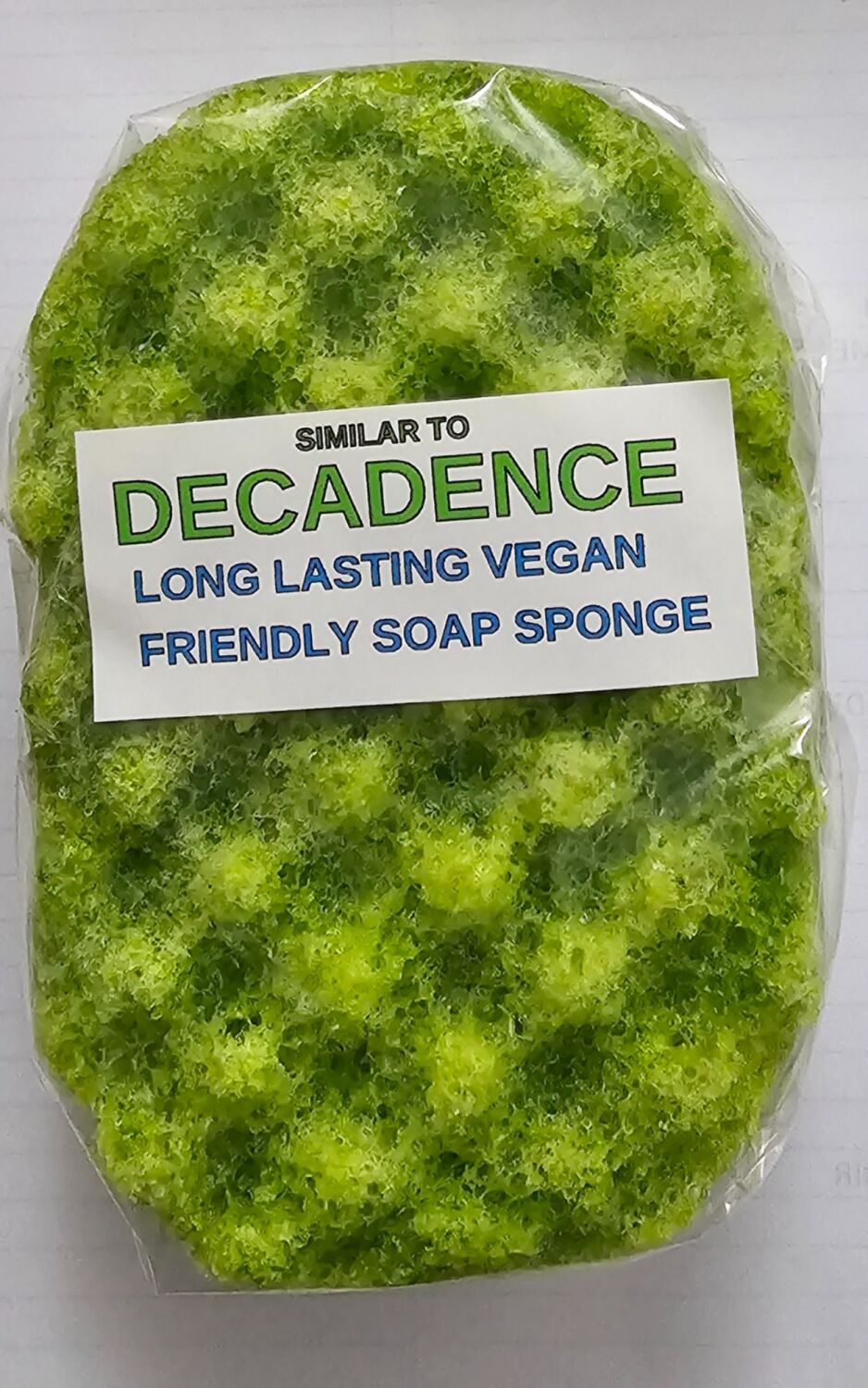 DECADENCE SOAP SPONGE  (SIMILAR TO )