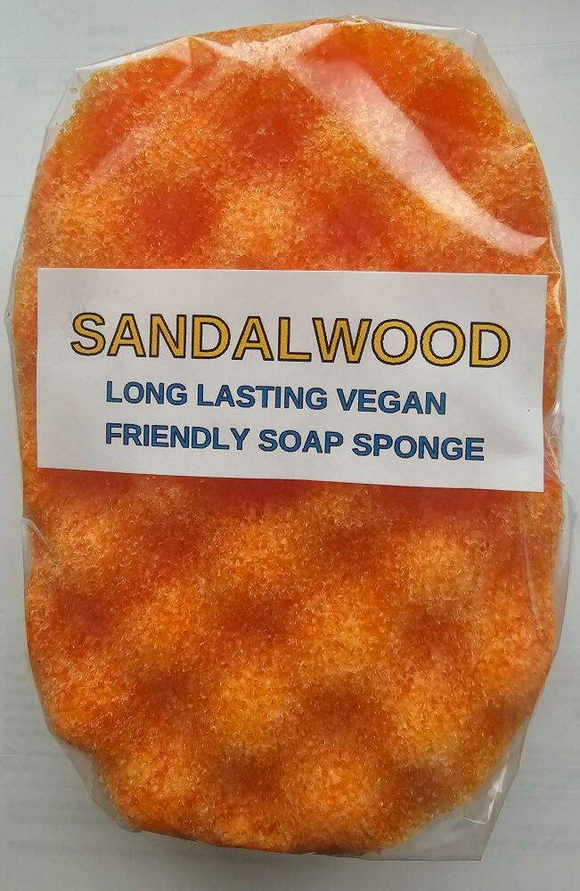 SANDALWOOD SOAP SPONGE